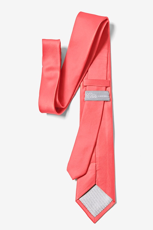 Coral 2.5″ Skinny Tie