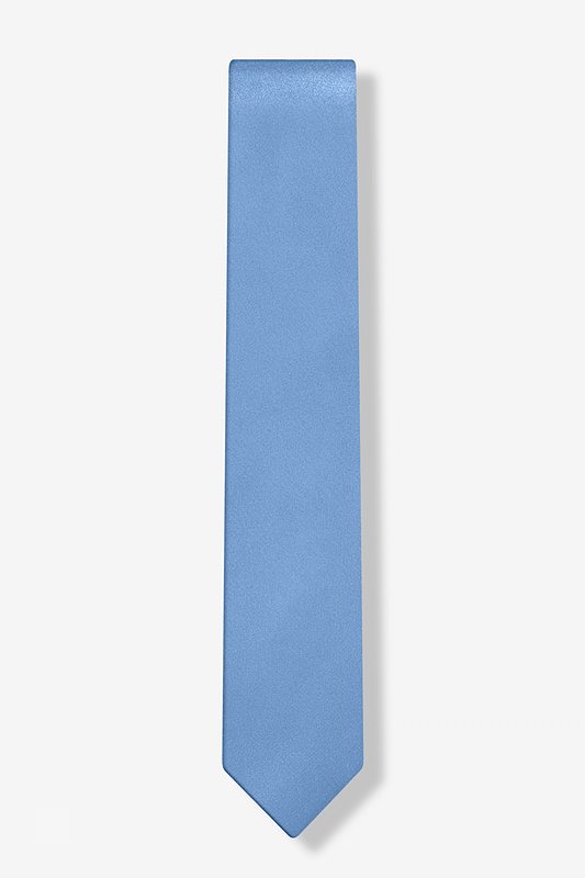 Cornflower Blue Skinny Tie