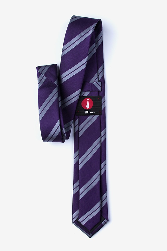 Blackwater Dark Purple Skinny Tie