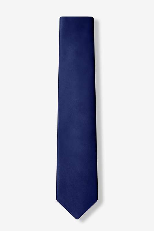 Eclipse Blue Skinny Tie