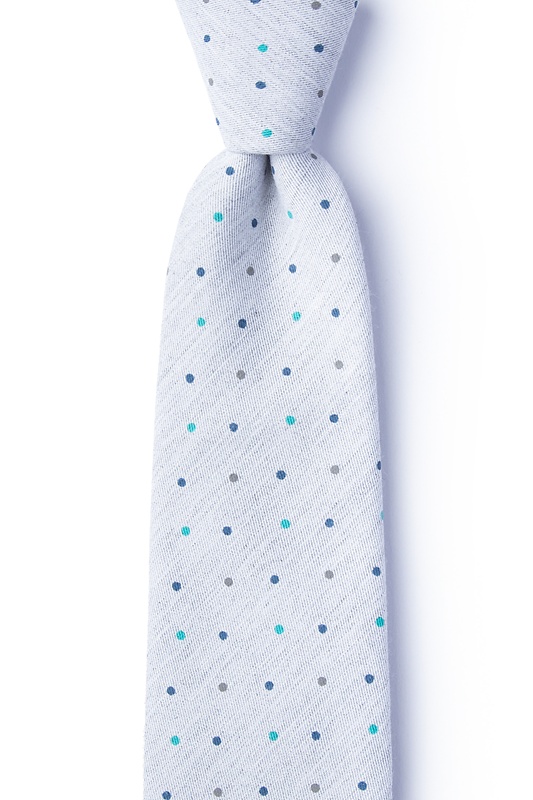 Alliance Gray Extra Long Tie