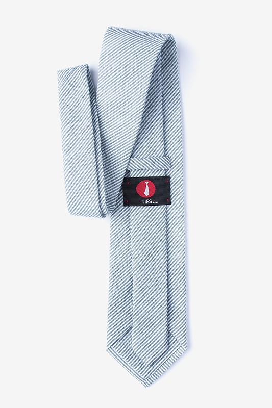 Cheviot Gray Extra Long Tie