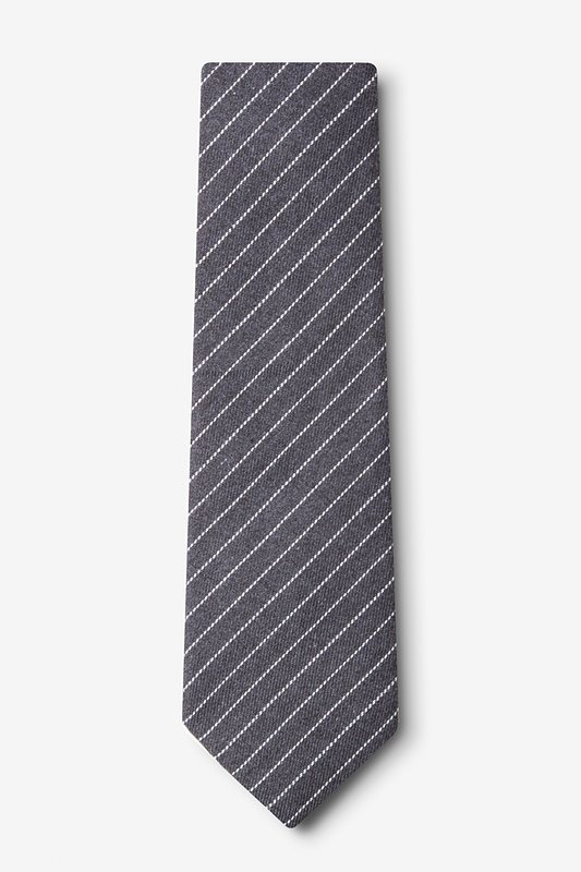 Lewisville Gray Extra Long Tie