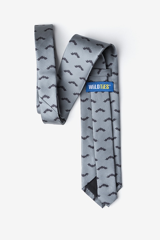 Bats Gray Tie