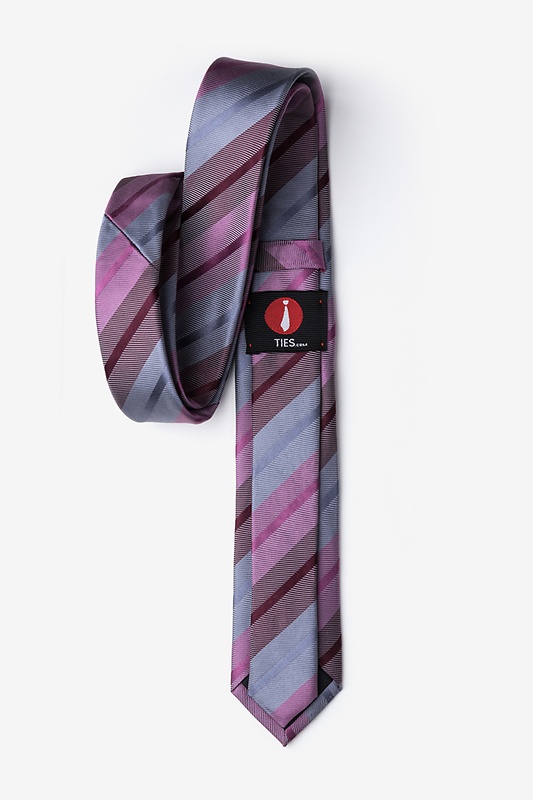 Bintan Gray Skinny Tie