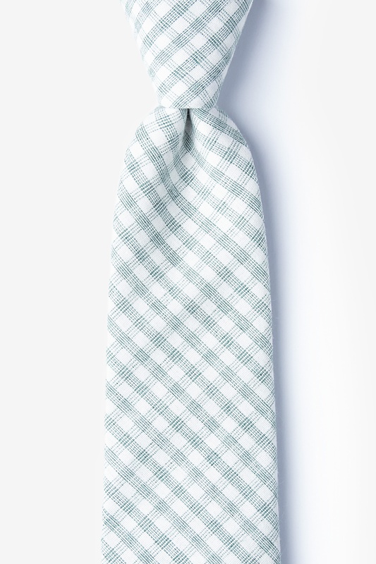 Huron Green Tie