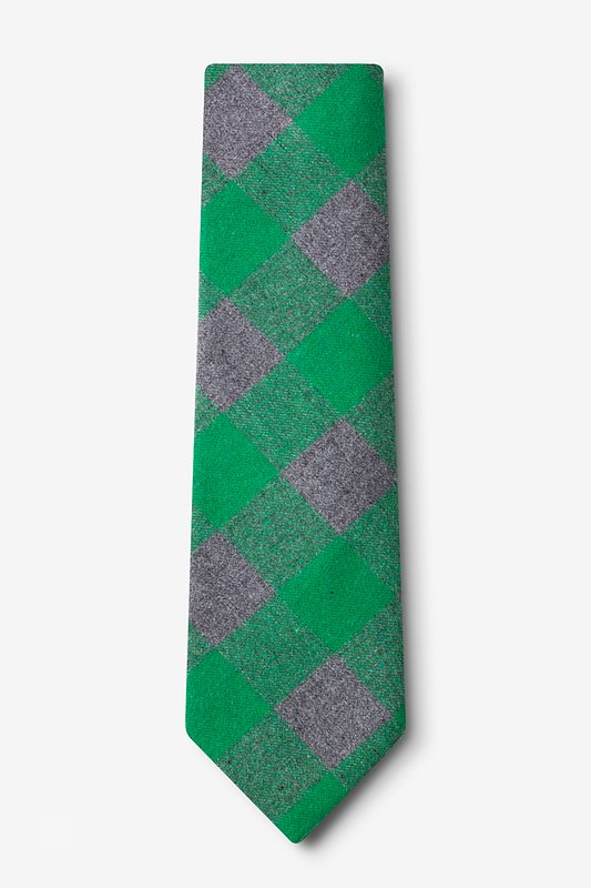 Kent Green Extra Long Tie