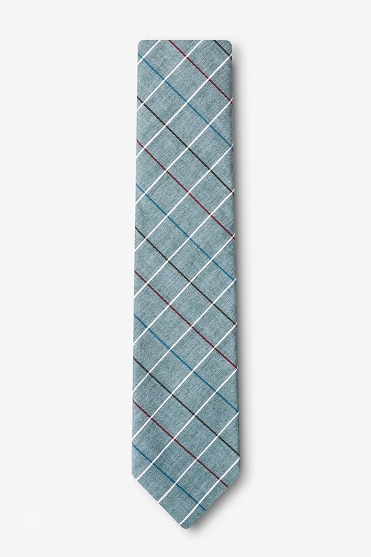 Seattle Green Skinny Tie