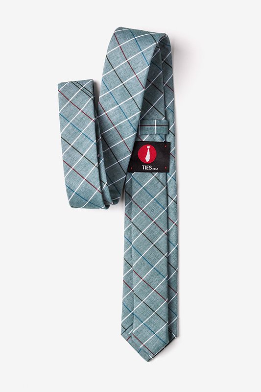 Seattle Green Skinny Tie