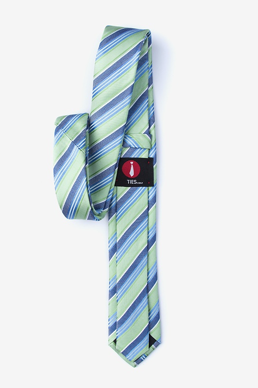 Feale Green Skinny Tie