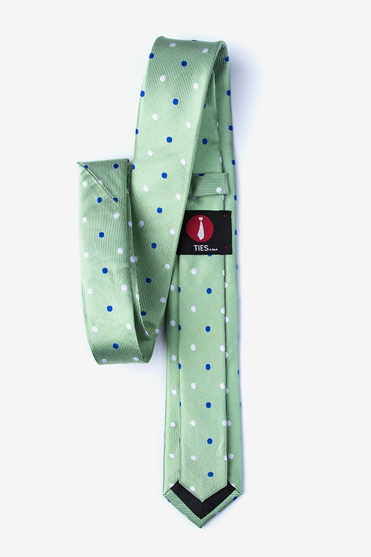 Grizzly Green Skinny Tie