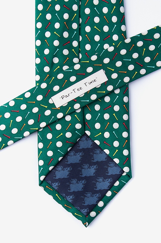 Par-Tee Time Green Tie