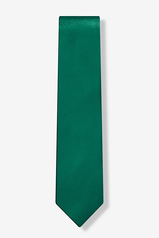 Hunter Green Skinny Tie