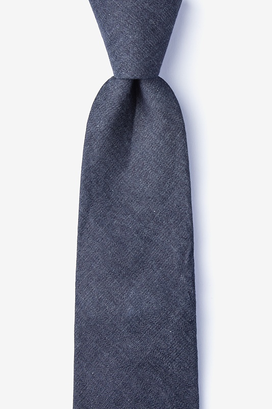 Munroe Indigo Tie