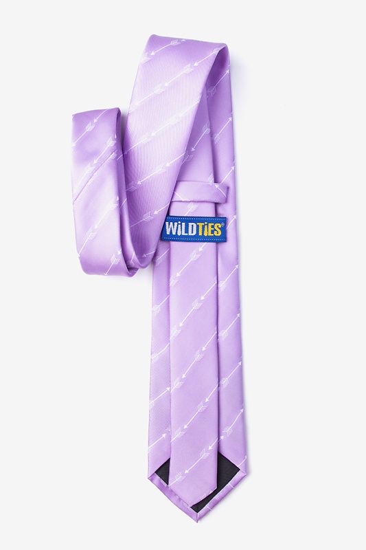 Flying Arrows Lavender Tie