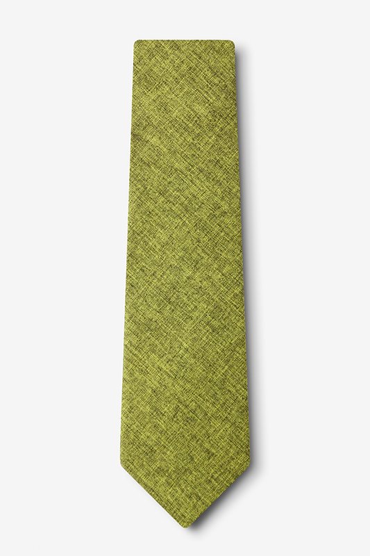 Galveston Lime Green Tie