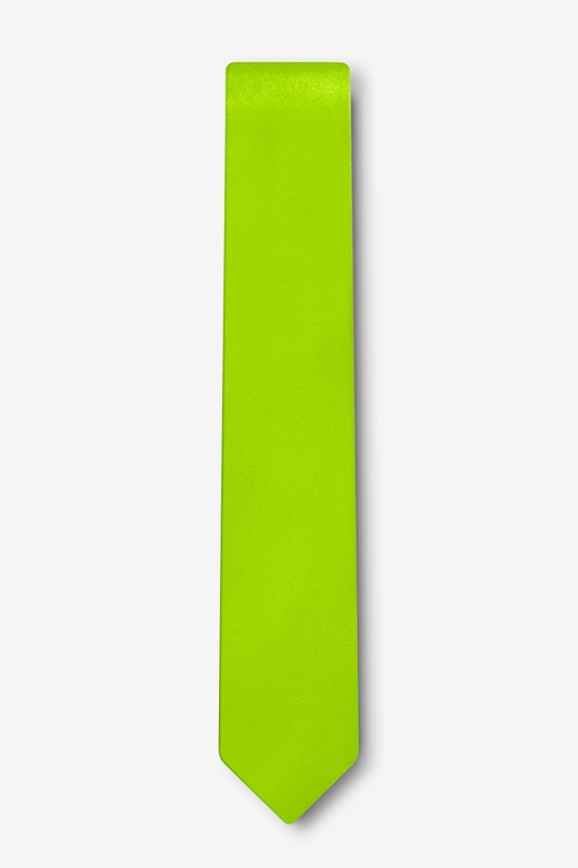 Lime Green 2″ Skinny Tie