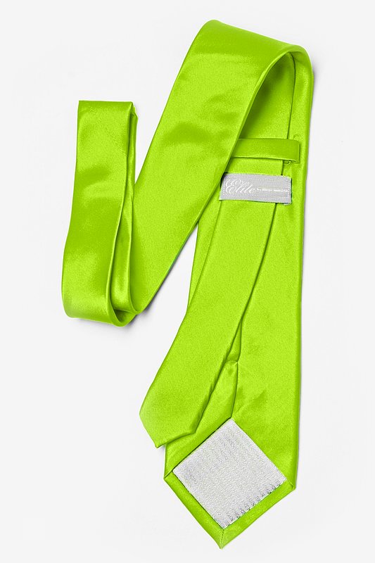 Lime Green Extra Long Tie