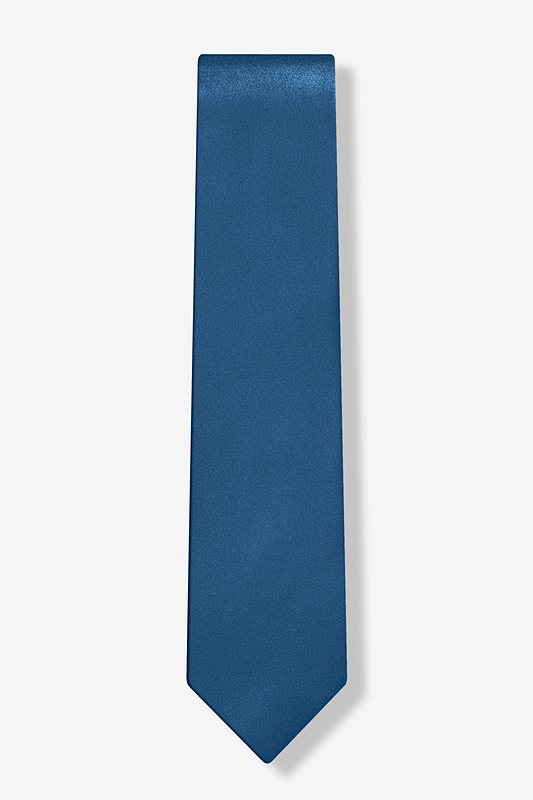 Mallard Blue Skinny Tie