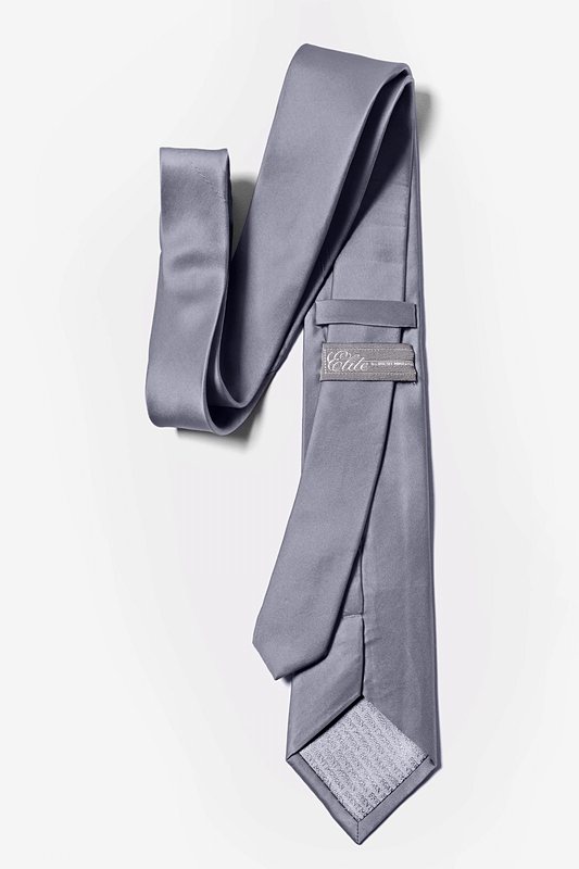 Medium Gray Skinny Tie