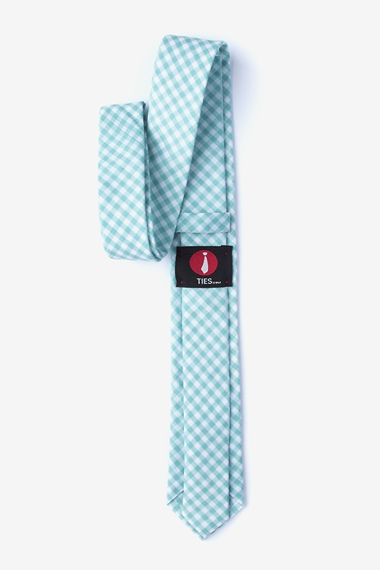 Clayton Mineral Blue Skinny Tie