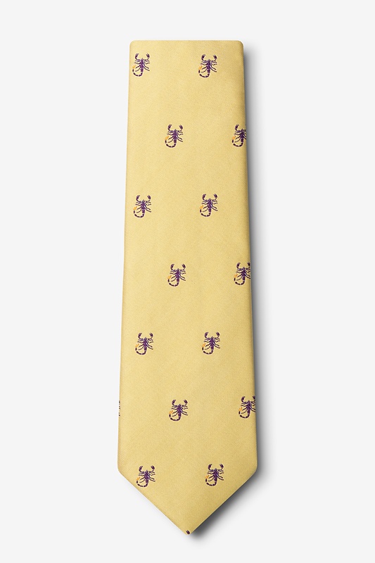 Scorpions Mustard Tie