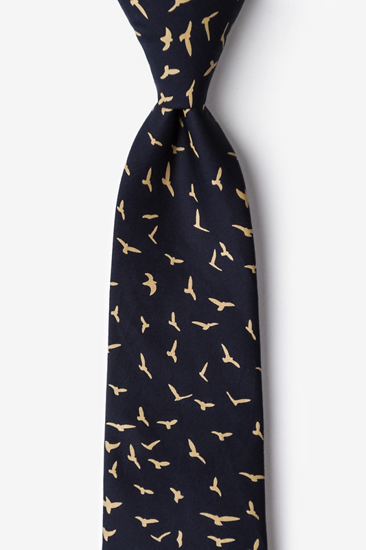 Carlsbad Navy Blue Extra Long Tie