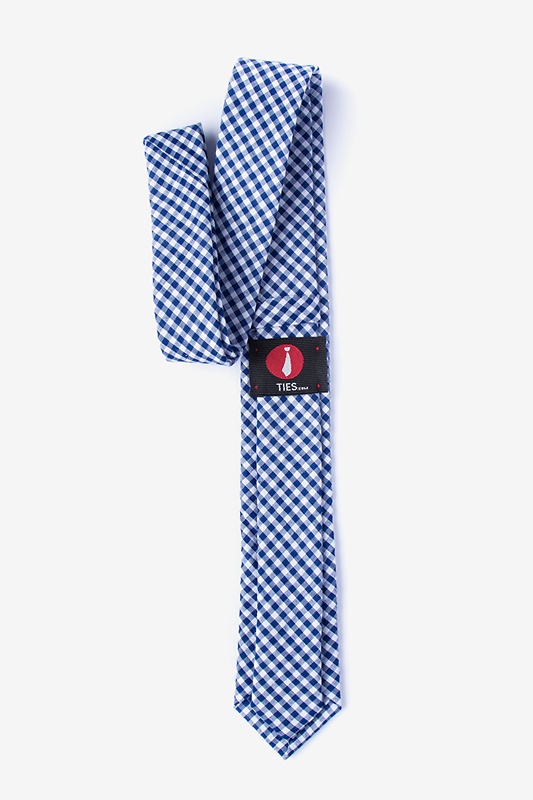 Chardon Navy Blue Skinny Tie