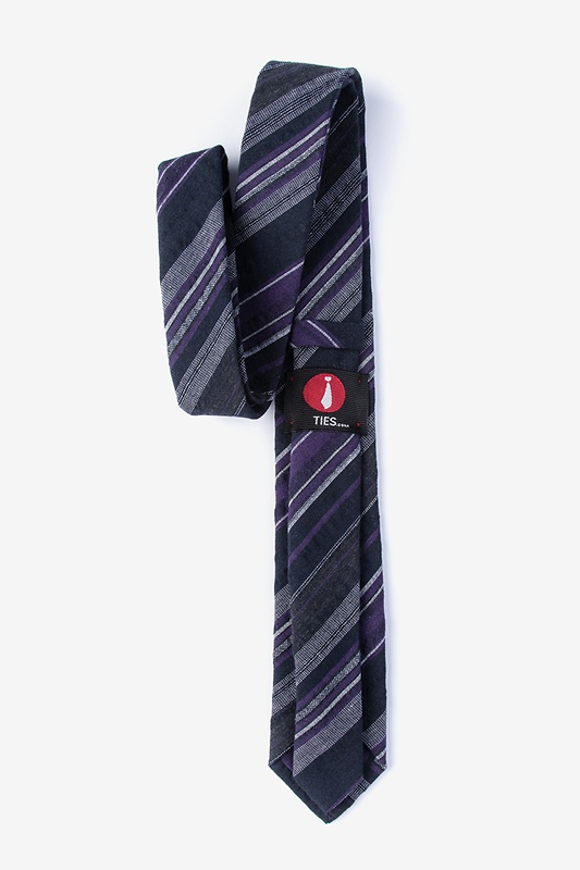 Cortland Navy Blue Skinny Tie