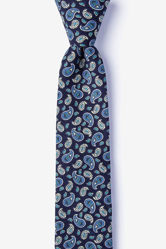 Hamilton Navy Blue Skinny Tie