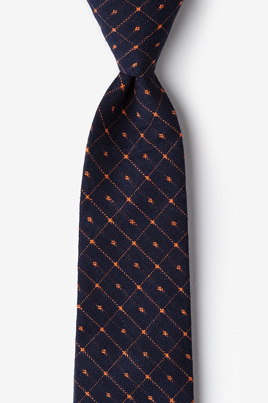 Pala Navy Blue Extra Long Tie