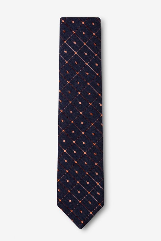 Pala Navy Blue Skinny Tie