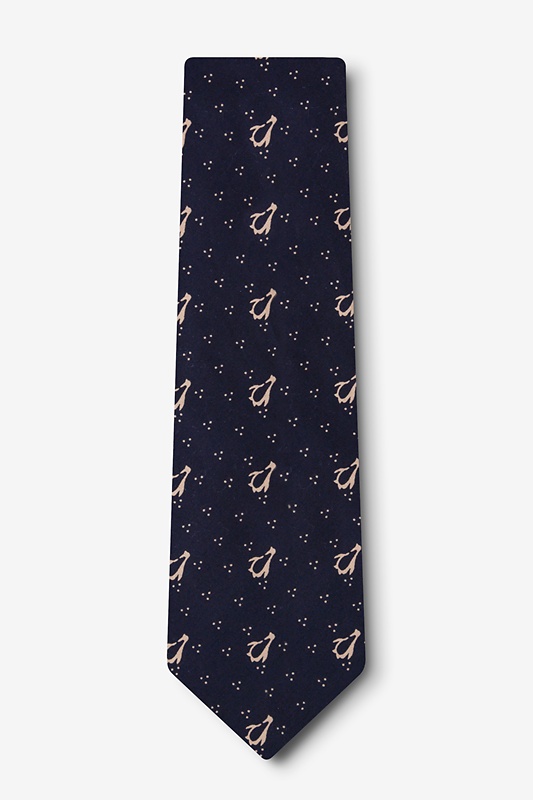 San Diego Navy Blue Extra Long Tie