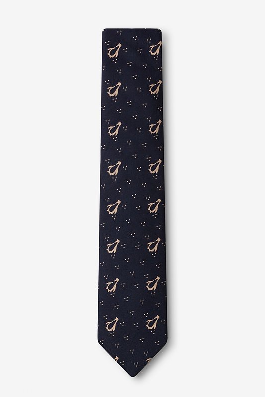 San Diego Navy Blue Skinny Tie