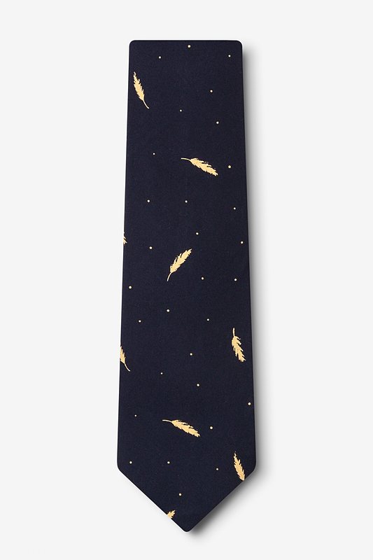 Santee Navy Blue Extra Long Tie