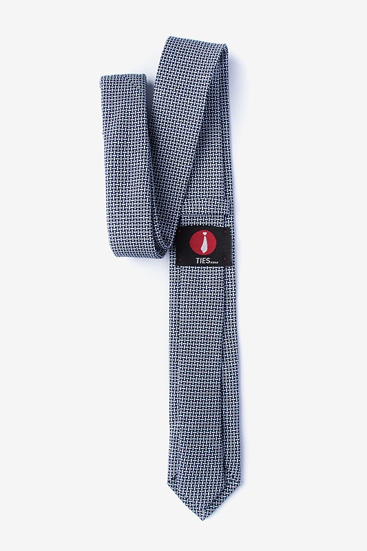 Twin Navy Blue Skinny Tie