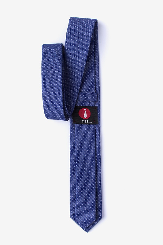 Union Navy Blue Skinny Tie