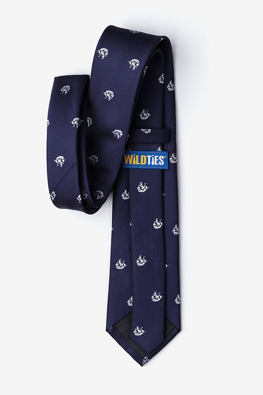 Ships Ahoy Navy Blue Tie