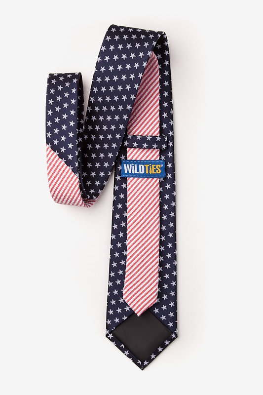 Stars & Stripes Navy Blue Tie