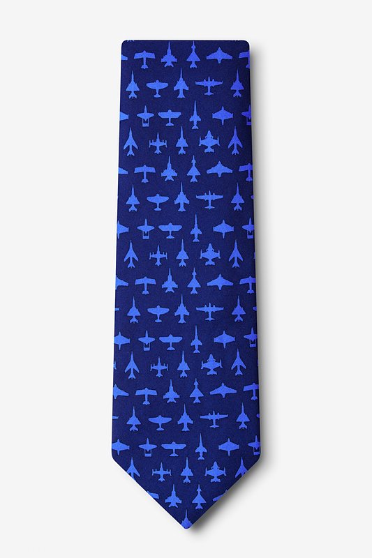 Aviation Navy Blue Tie