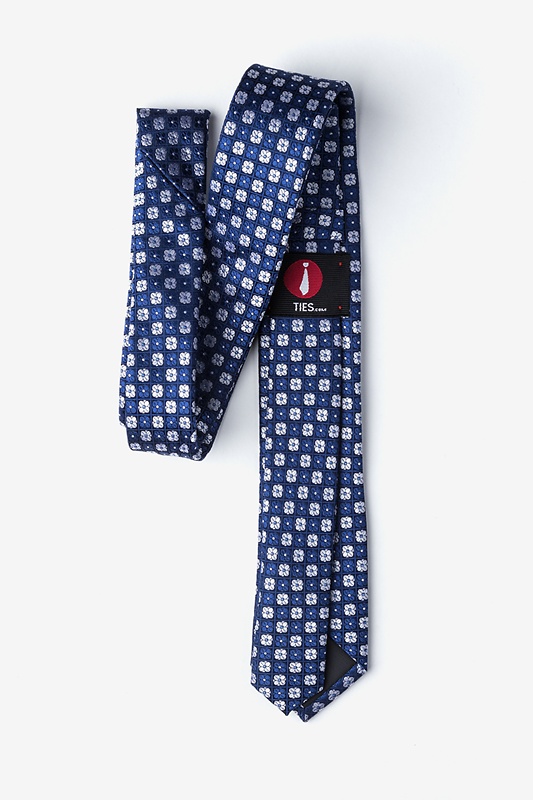 Boracay Navy Blue Skinny Tie