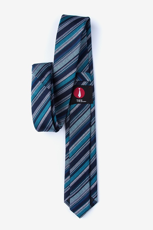 Carn Navy Blue Skinny Tie