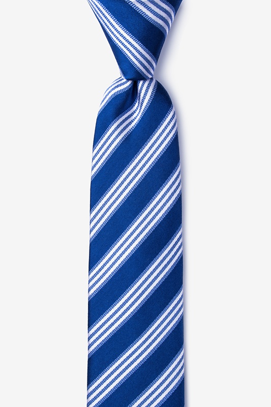 Clare Navy Blue Skinny Tie