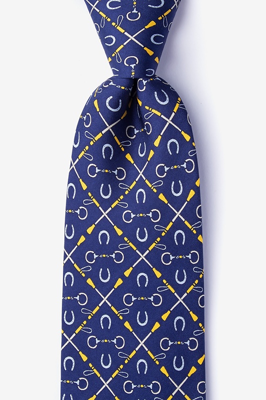 Cream of the Crop Navy Blue Extra Long Tie