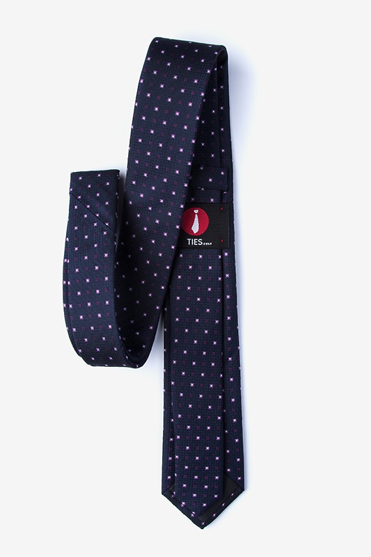 Eagle Navy Blue Skinny Tie