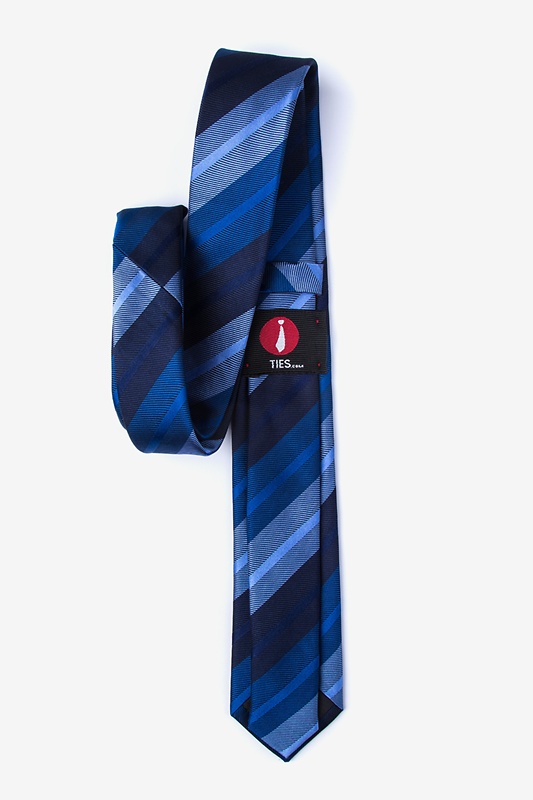 Finn Navy Blue Skinny Tie