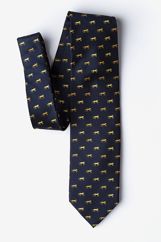 Hold Your Horses Navy Blue Tie