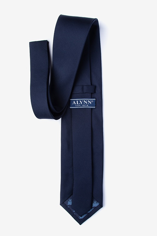 Navy Blue Extra Long Tie