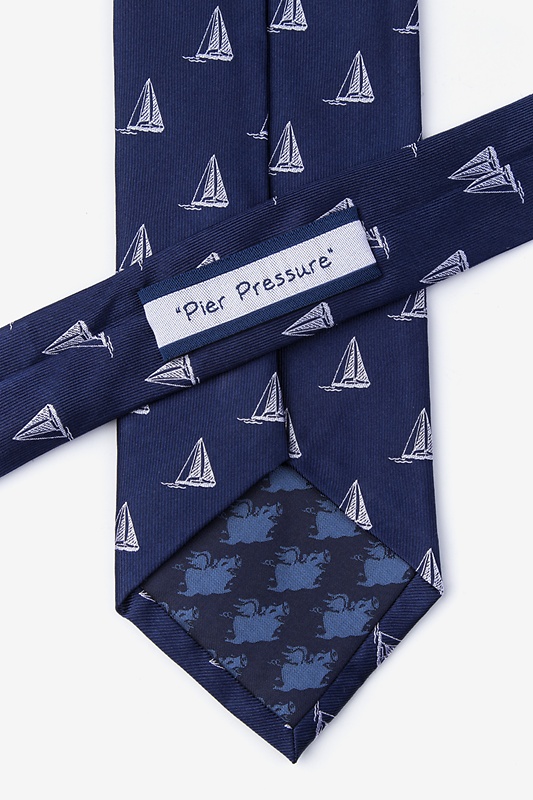 Pier Pressure Navy Blue Tie