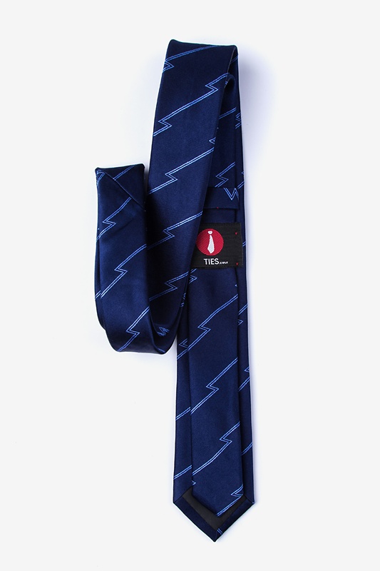 Smoky Navy Blue Skinny Tie